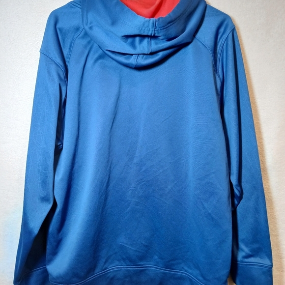 Majestic NHL New York Rangers Hockey Hoodie Sweater  Mens Tall Large - Picture 6 of 7